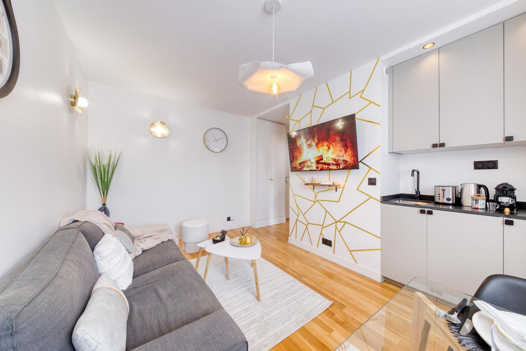 L'Audace T2 Refait A Neuf A Vanves Exteriér fotografie