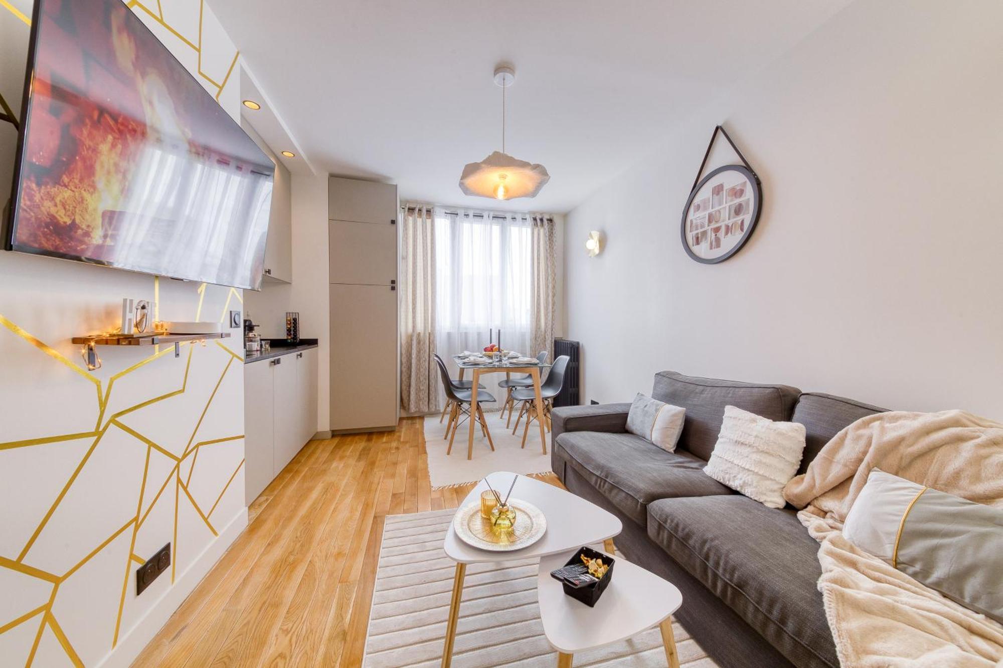 L'Audace T2 Refait A Neuf A Vanves Exteriér fotografie